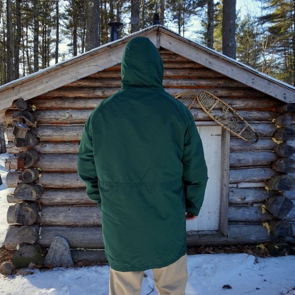 Woolrich vintage plaid wool lined hooded parka - Picture 4 of 8